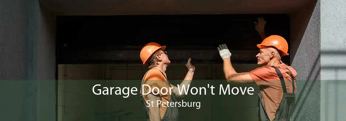 Garage Door Won't Move St Petersburg