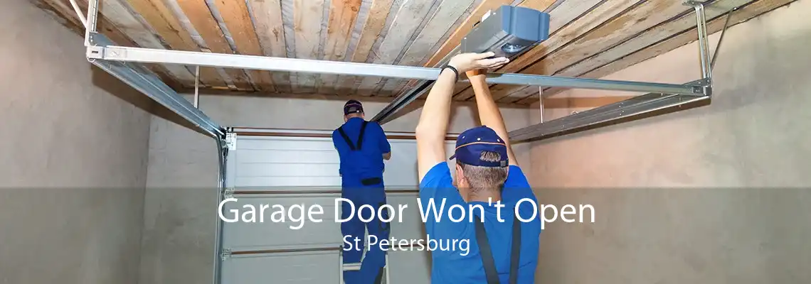 Garage Door Won't Open St Petersburg