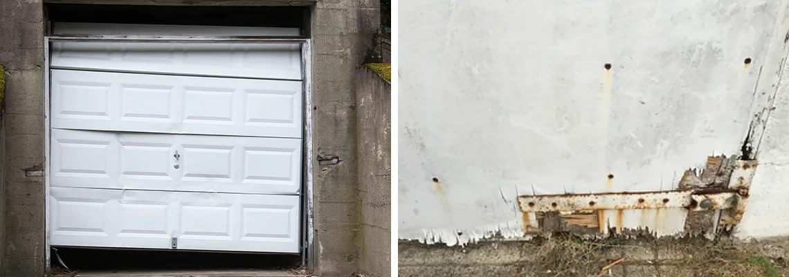 Rotten Commercial Garage Door Repair in St Petersburg