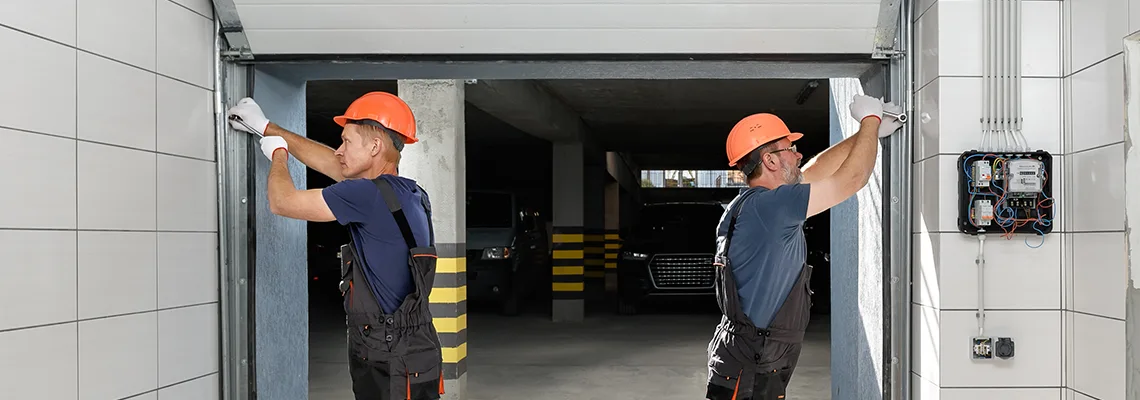 Wooden Garage Door Frame Repair in St Petersburg